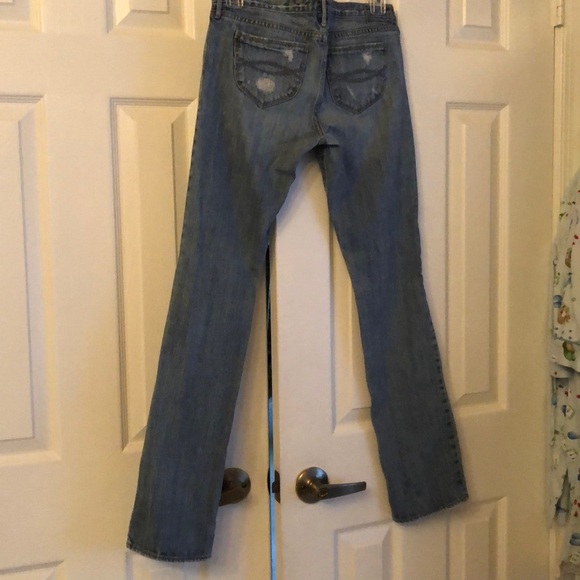 Vintage Abercrombie Ripped Distressed Light washed Jeans - Picture 6 of 12